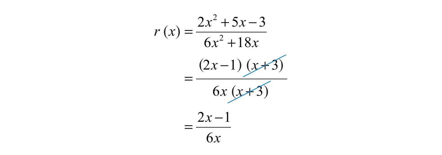 Simplifying Rational Expressions 