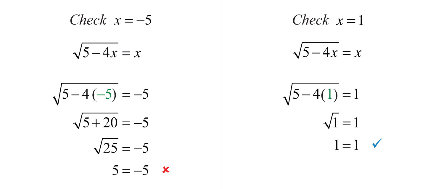 How To Solve Radical Equations With Square Roots