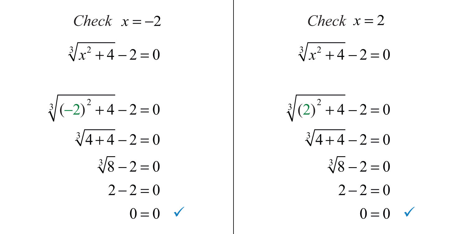 Solving Radical Equations