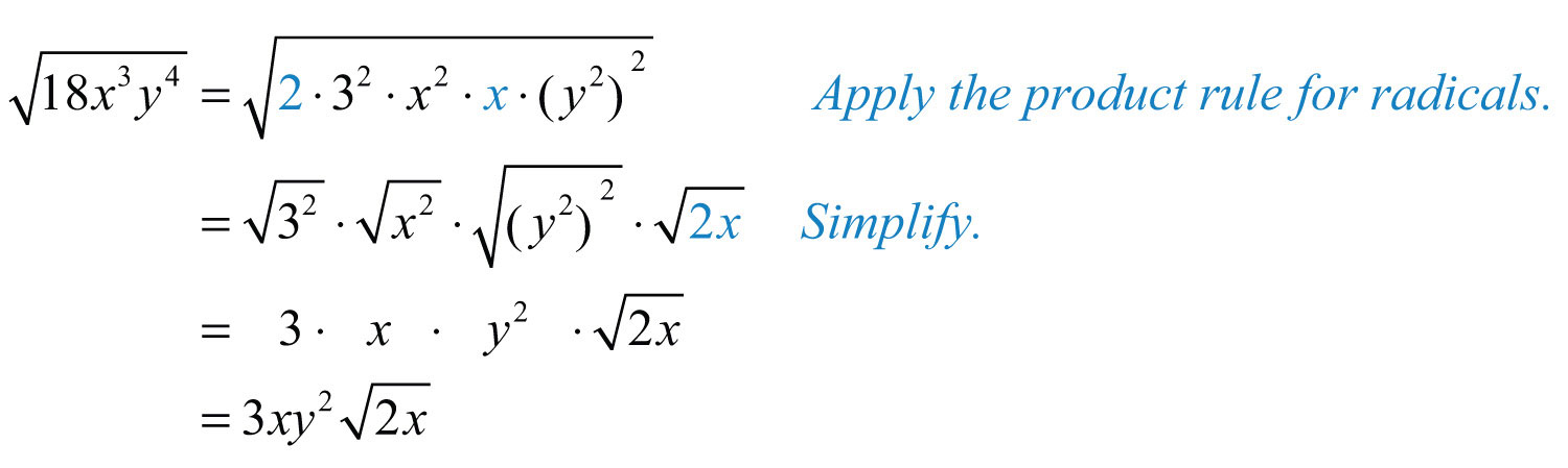 radical expressions