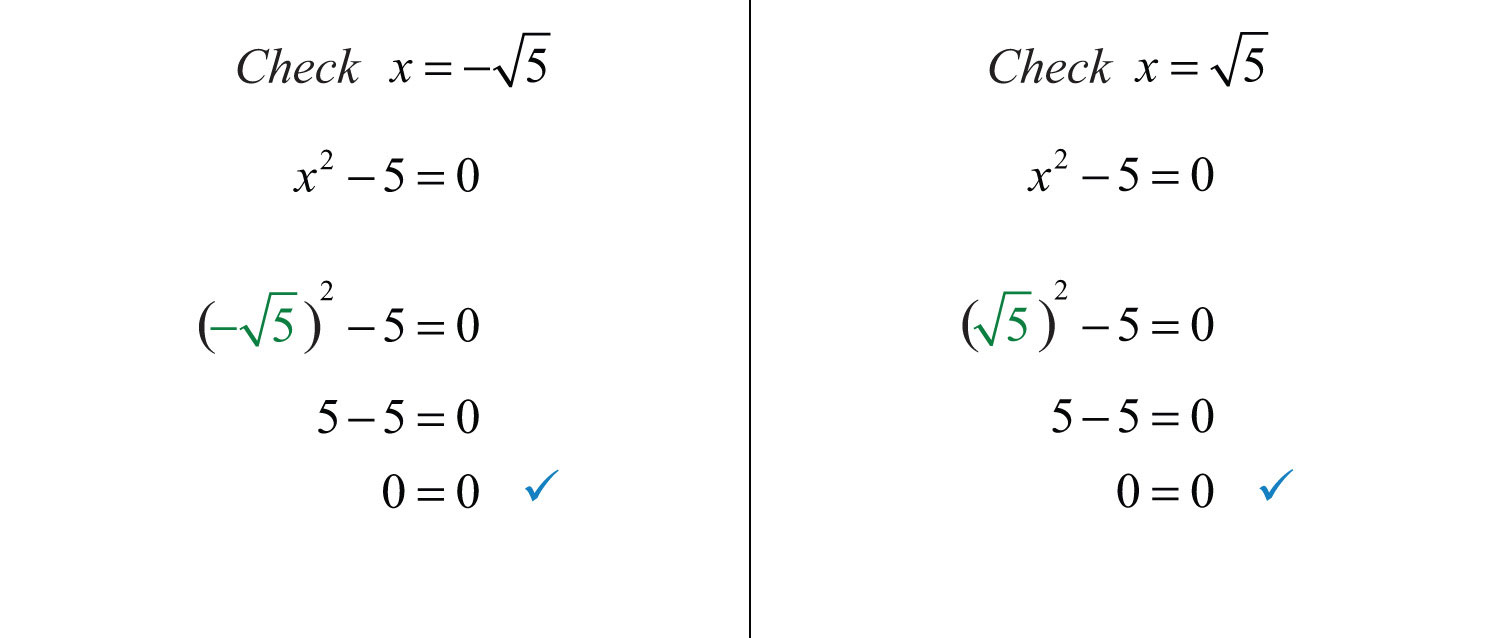 solving quadratic equations using square roots