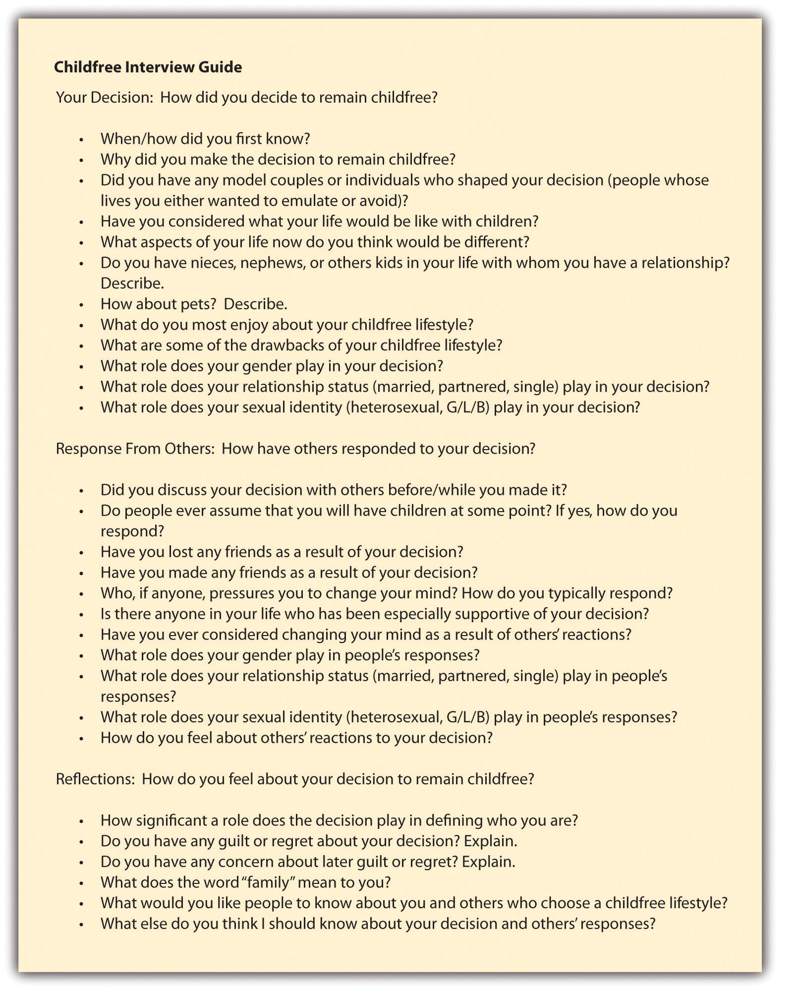 Qualitative Interview Techniques And Considerations